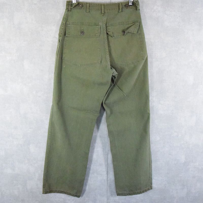 40〜50's U.S.ARMY M-47 HBT Utility Trousers W24~28