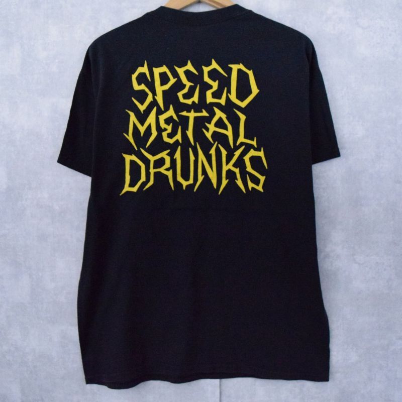 MUNICIPAL WASTE SPEED METAL DRUNKS ハードコアバンドTシャツ